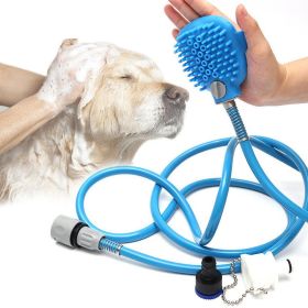 Pet Bath Comfortable Massager Shower Head Tool Cleaning Washing Sprayer Dog Brush