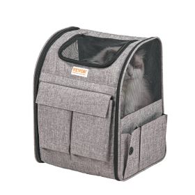 Rolling Pet Carrier Backpack with Removable Wheels for Under 18 LBS