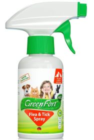 Natural Flea &amp Tick Home Spray for Dogs Cats Ferrets. Mosquito Bug Repellent. Carpet Flea Killer. House Flea Treatment Indoor Organic
