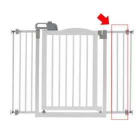 One Touch Gate Extension (Option: Touch Gate II Extension in White)