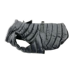 Alpine Extreme Weather Puffer Coat (Color: Black, size: X-Small)