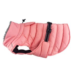 Alpine Extreme Weather Puffer Coat (Color: Peach, size: X-Small)