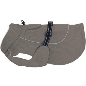 Alpine Tuf Terrain Dog Coat (Color: Dried Sage, size: X-Small)