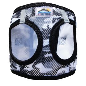 American River Choke Free Dog Harness Camouflage Collection (Color: Gray Camo, size: XX-Small)
