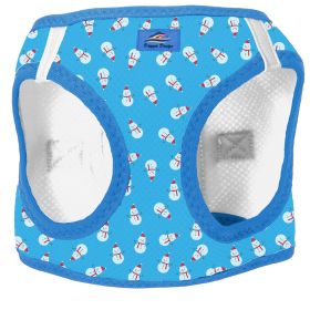 American River Choke Free Dog Harness Holiday Collection (Color: Snowman, size: 2X-Large)