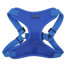 Wrap and Snap Choke Free Dog Harness by Doggie Design (Color: Cobalt Blue, size: large)