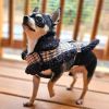 Sherpa-Lined Dog Harness Coat