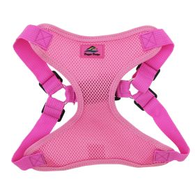Wrap and Snap Choke Free Dog Harness by Doggie Design (Color: Candy Pink, size: medium)