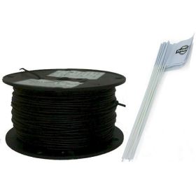 Essential Pet Fence Heavy Duty Wire & Flag Kit (Option: Ground Fence Wire and Flag Kit 500 Feet)
