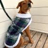 Sherpa-Lined Dog Harness Coat