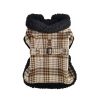Sherpa-Lined Dog Harness Coat